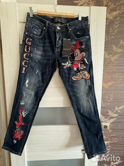 Gucci женские джинсы 29 р р новые