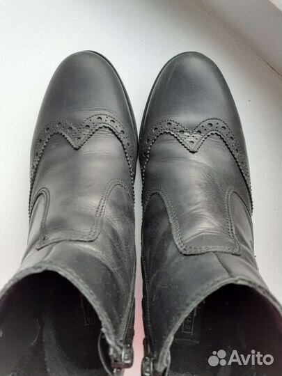 Ботинки демисезонные натуральная кожа женские 37 р
