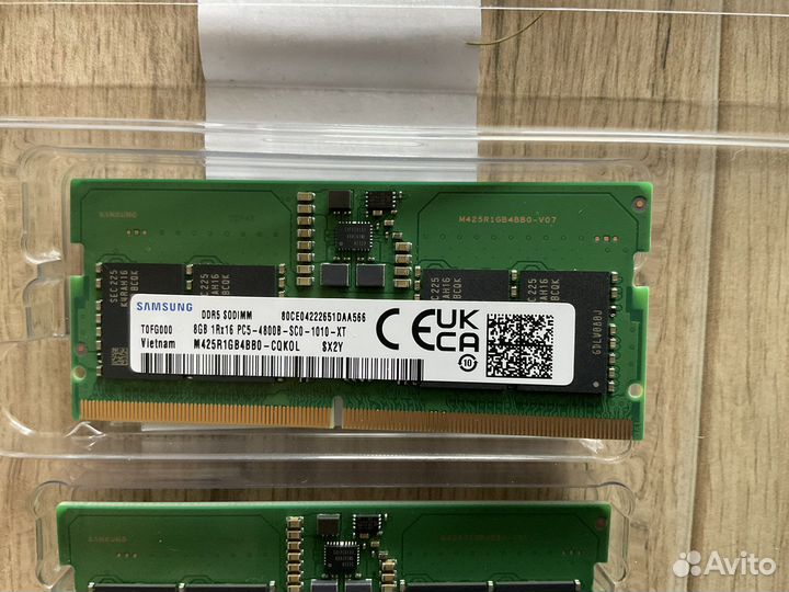 Оперативная память ddr5 8gb so-dimm для ноутбука