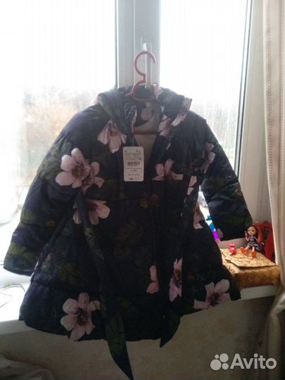 Пуховик для девочки