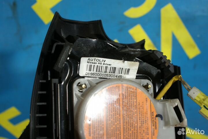 Подушка безопасности в руль Nissan Almera n16