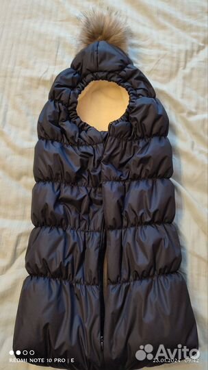 Конверт зимний на овчине