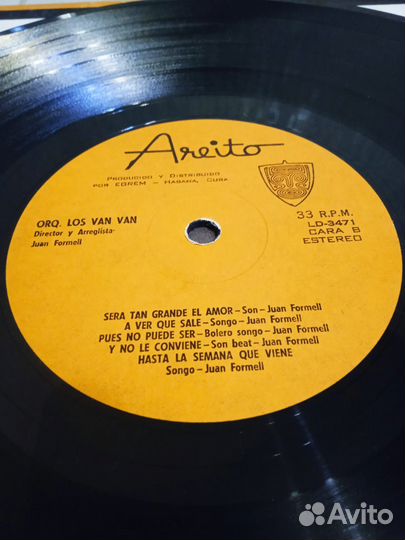 Виниловая пластинка Juan Formel & Los Van Van (LP)