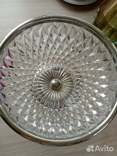 Фруктовница на ножке СССР