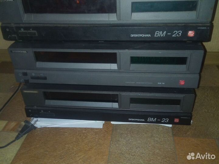Видеомагнитофон электроника вм 18 вм 23 вм 27