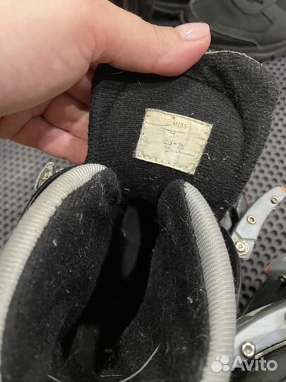 Детские коньки 33-34