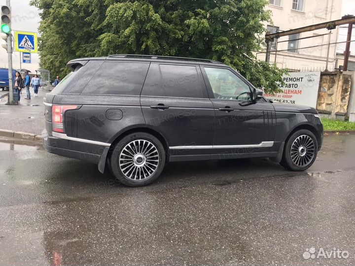 Новые диски Mansory Range Rover R22