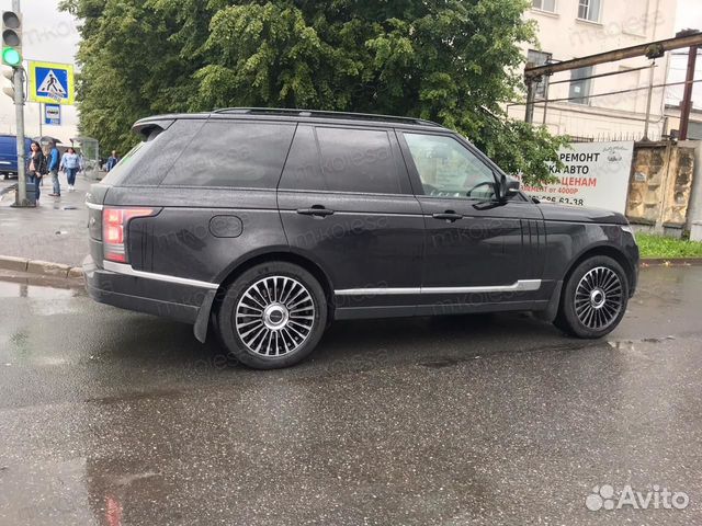 Новые диски Mansory Range Rover R22
