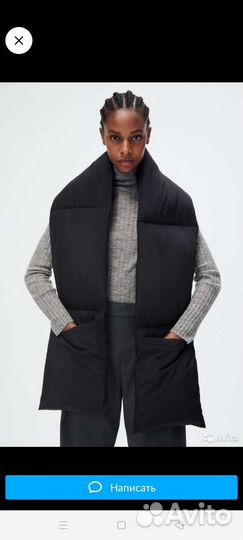 Шарф zara новый