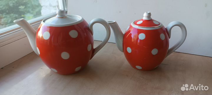 Заварочный чайник молочник сахарница Песочное