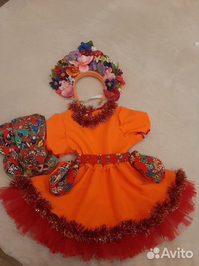 Новогодний костюм Русская красавица