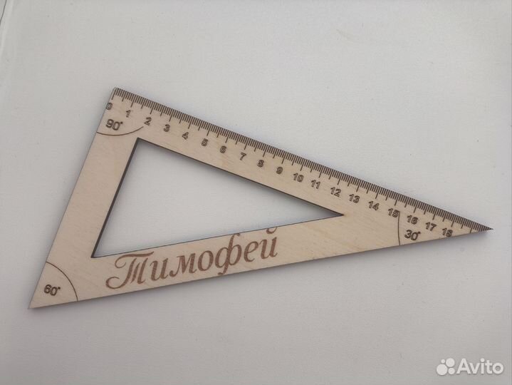 Линейка из дерева