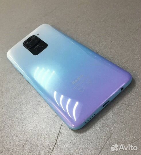 Смартфон Xiaomi Redmi Note 9 4/64 Голубой
