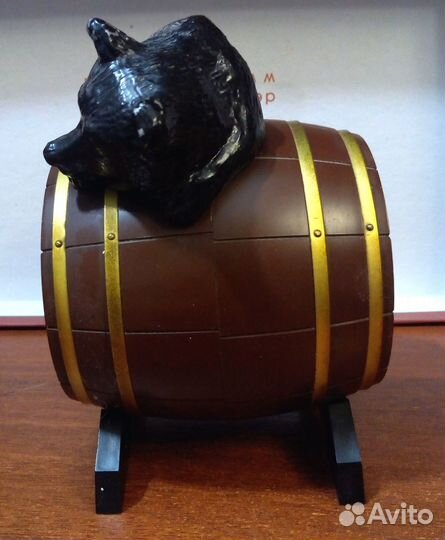 Часы Молния с медведем