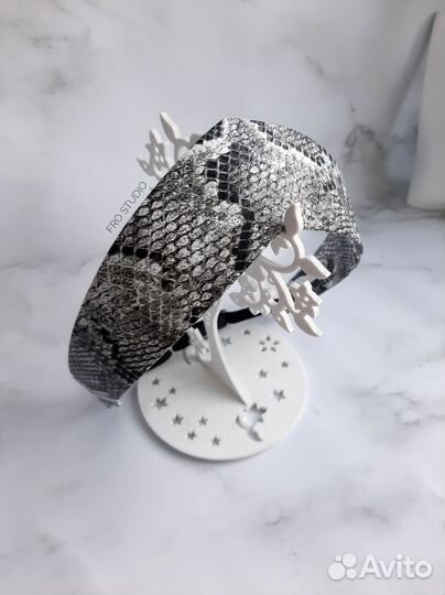 Кокошник змея рептилия леопард ободок