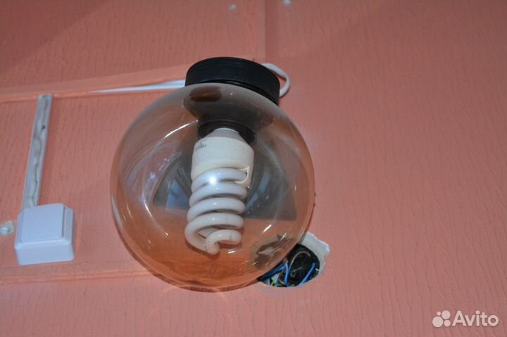 Светильник, шар большой подходит для улицы
