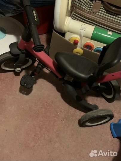 Детский велосипед коляска бу