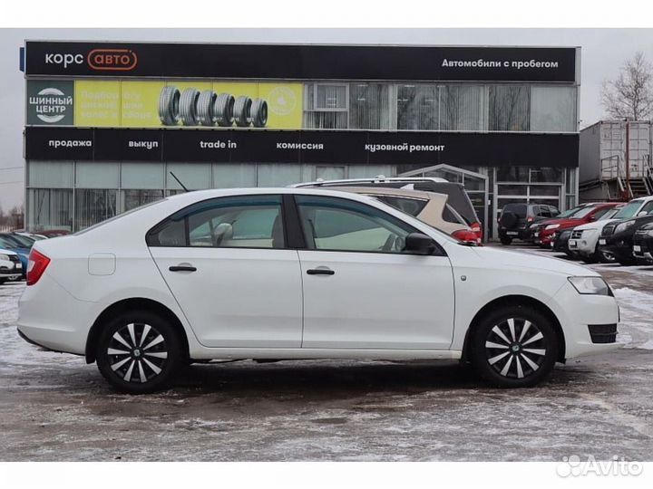 Skoda Rapid 1.6 МТ, 2015, 201 550 км