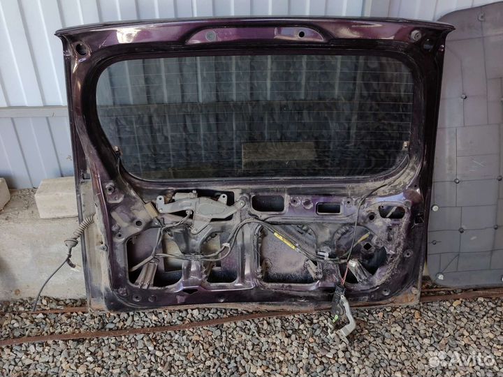 Daihatsu move L175S 2009г Задняя дверь