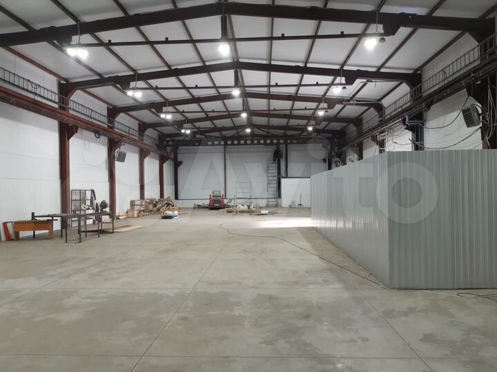 1330 м², Тёплый склад, Рампа