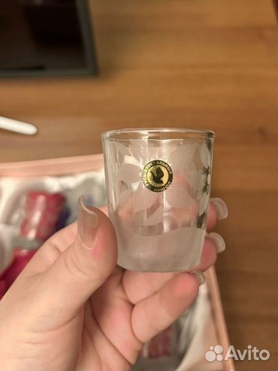 Набор рюмок и графин хрустальный 13 предметов