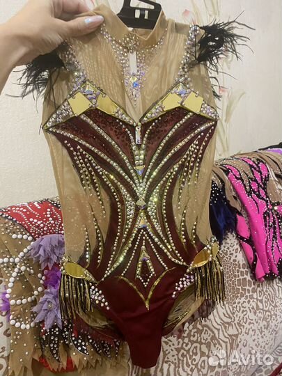 Купальник гимнастический для выступлений