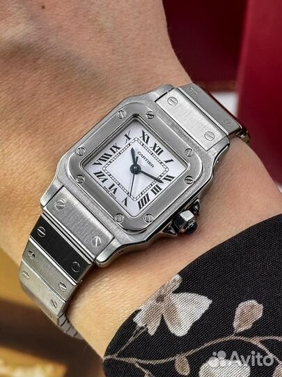 Cartier Santos Galbee Lady Quartz