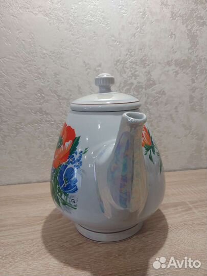 Чайник доливочный Сумский фарфор большой 3,5л