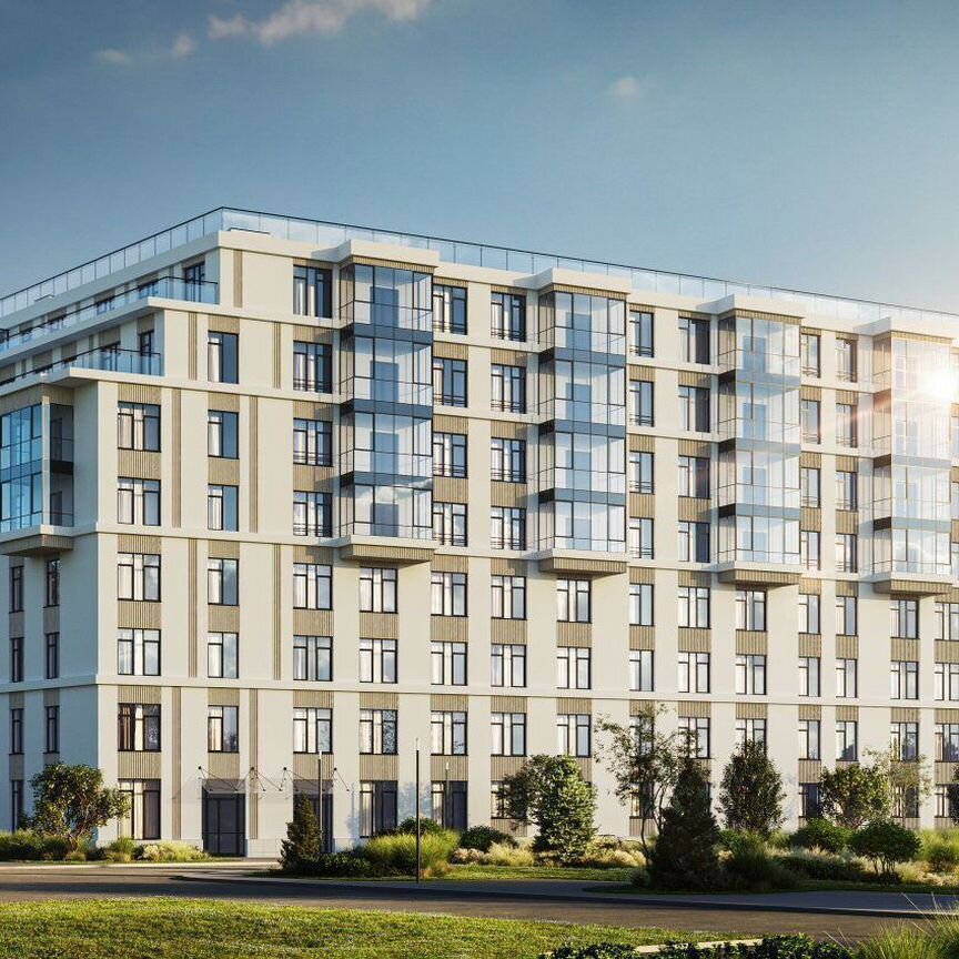 2-к. квартира, 76,6 м², 6/8 эт.