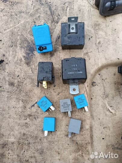 Пластик кнопки блок эсп козырьки реле Accent