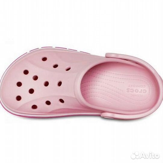 Crocs сабо розовые 41-45 размер