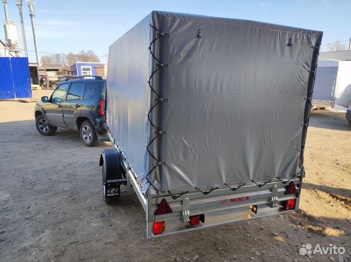 Прицеп для техники с тентом аэро 150 см 817712.022
