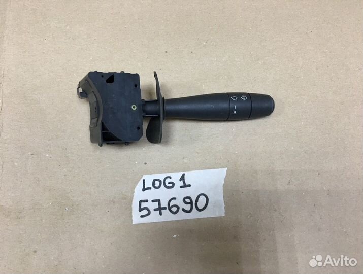 Подрулевой переключатель дворников Renault Logan 1