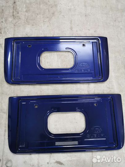 Рамки под номер Subaru Levorg