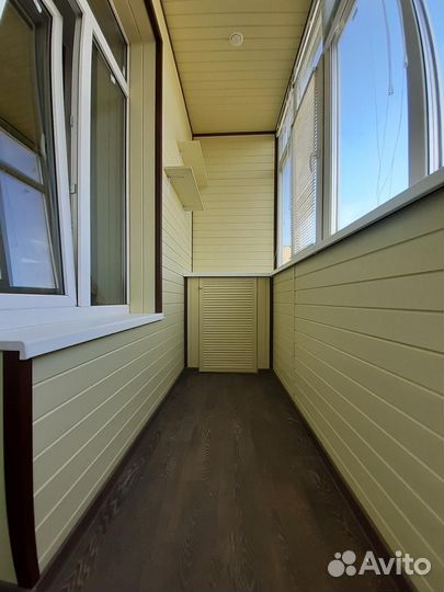 Обшивка балконов. Утепление. Остекление. Окна