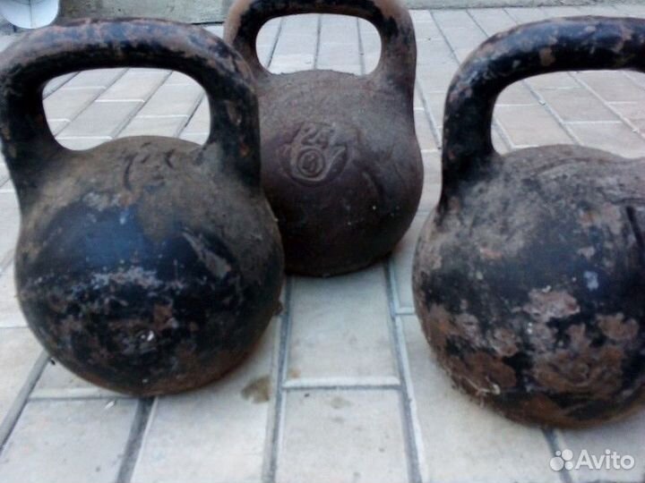 Гири 32,24,16кг