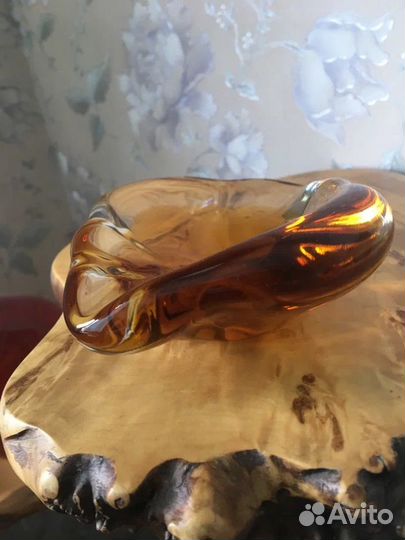 Ваза цветное стекло