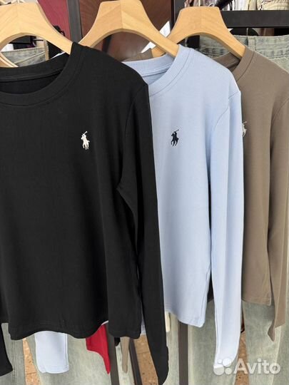 Лонгслив лапша Polo Ralph Lauren единый до 46