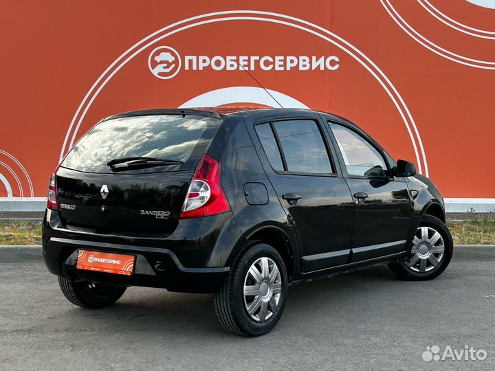 Renault Sandero 1.6 МТ, 2011, 116 897 км