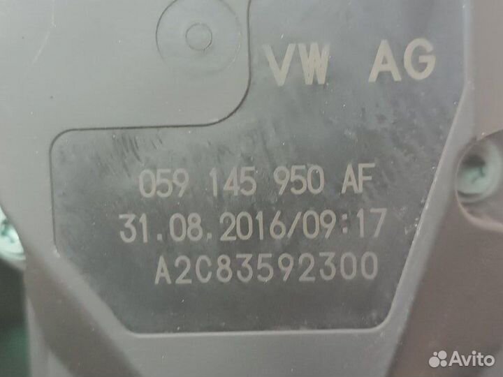 Дроссельная заслонка Porsche Cayenne V6 diesel