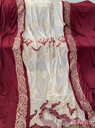 Комплект шторы и тюль