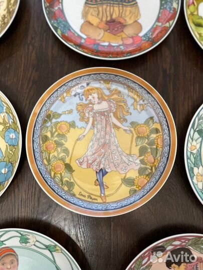 Коллекционные настенные тарелки. Villeroy boch