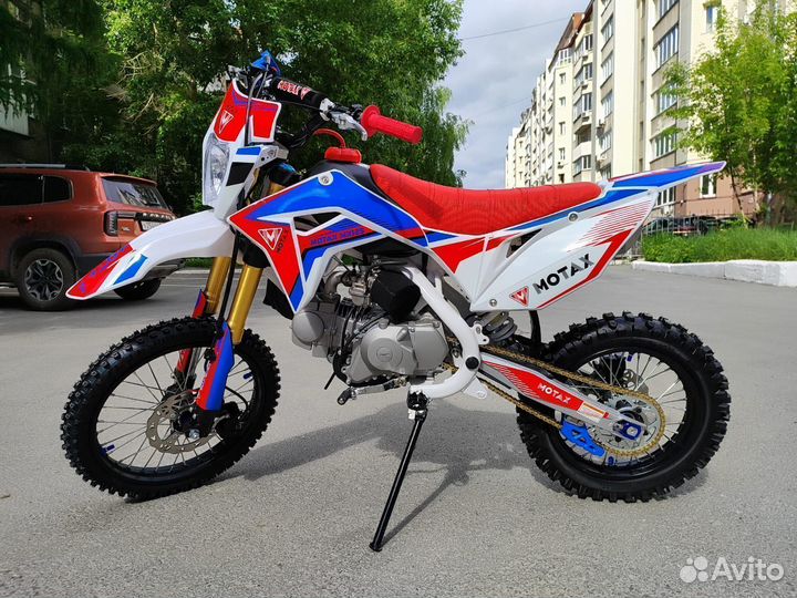 Питбайк Motax MX 125 красный