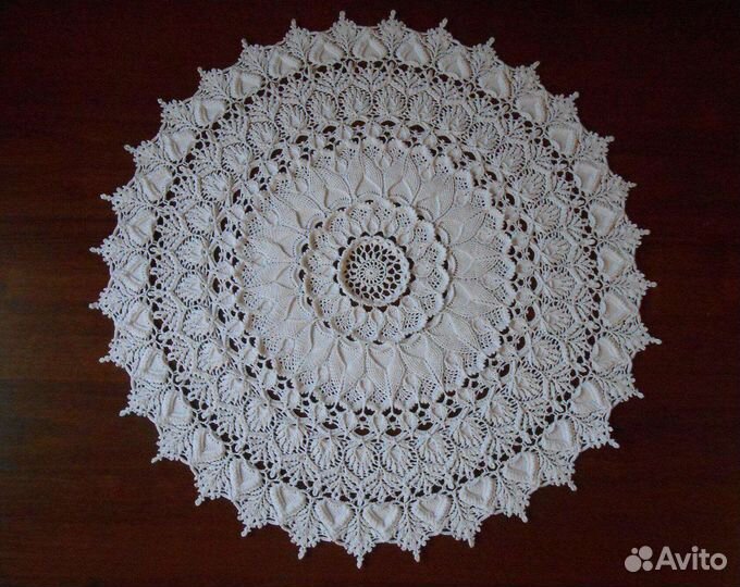 Салфетка крючком