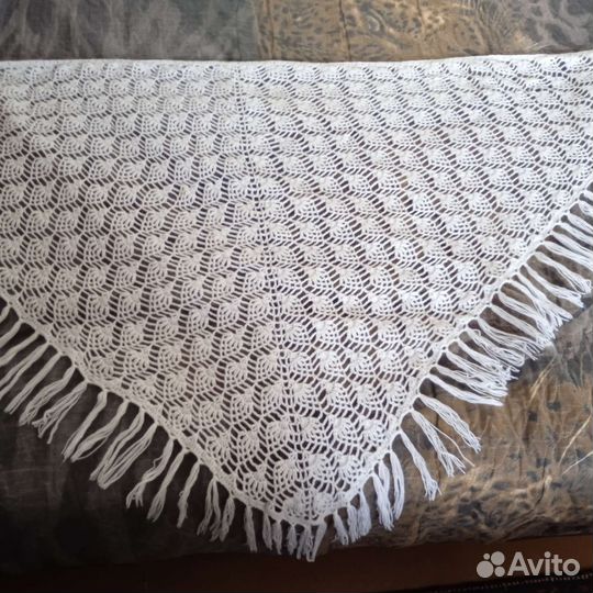 Шаль крючком