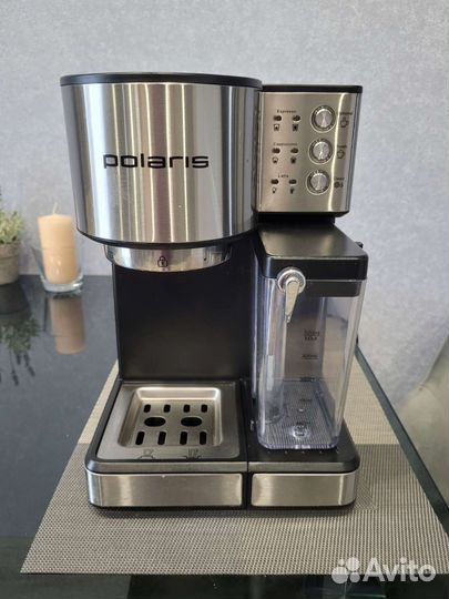 Кофеварка рожковая polaris