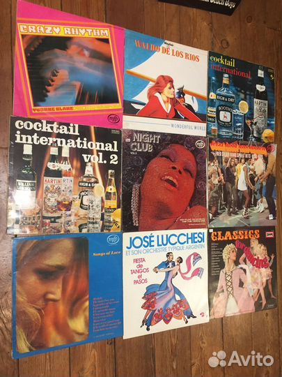 8LP easy listening Оркестры