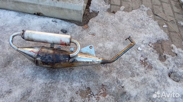 Глушитель на скутер 150 кубов 4т купить в Великом Новгороде | Авито