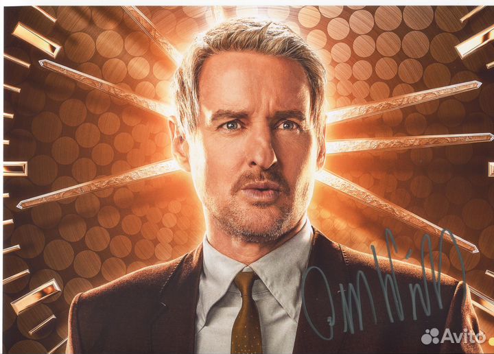 Автограф: Оуэн Уилсон. Локи / Loki