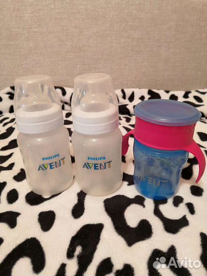 Бутылочки и поильники